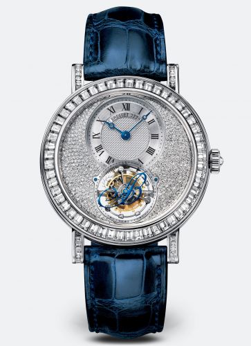 Breguet Tourbillon White Gold - Baguette Silver