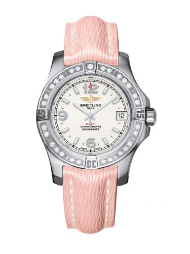 Breitling Colt 36 Diamond Stratus Silver Sahara
