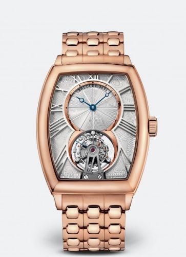 Breguet Héritage Tourbillon Rose Gold Silver Bracelet
