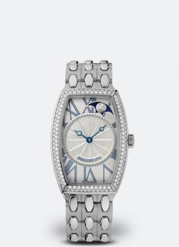Breguet Héritage Moonphase 8861 White Gold - Diamond Silver Bracelet