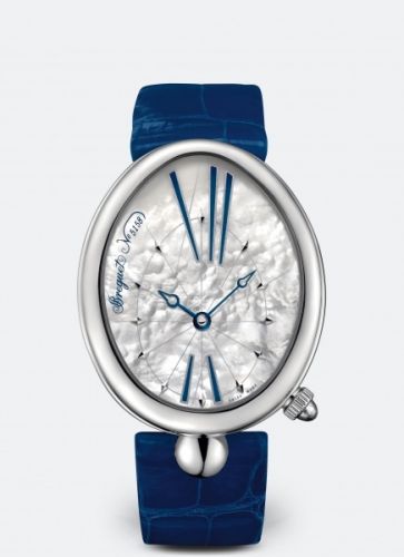 Breguet Reine de Naples 8967 Stainless Steel White MOP