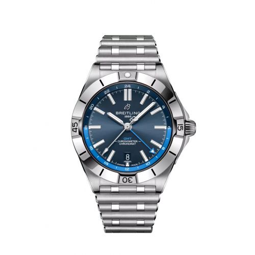 Breitling Chronomat 40 GMT Stainless Steel Blue Sylt