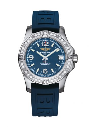 Breitling Colt 36 Diamond Mariner Blue Rubber