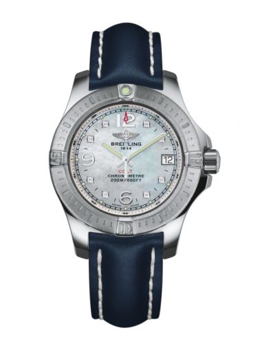 Breitling Colt Lady Pearl Diamond Calf Pin