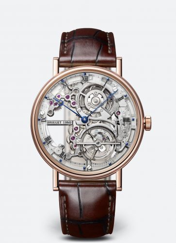 Breguet Classique Tourbillon Extra-Plat Squelette 5395 Rose Gold