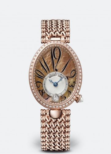 Breguet Reine de Naples 8918 Rose Gold - Diamond Champagne MOP Bracelet