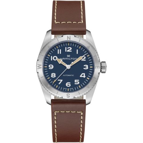 Hamilton Khaki Field Expedition 37 Stainless Steel Blue