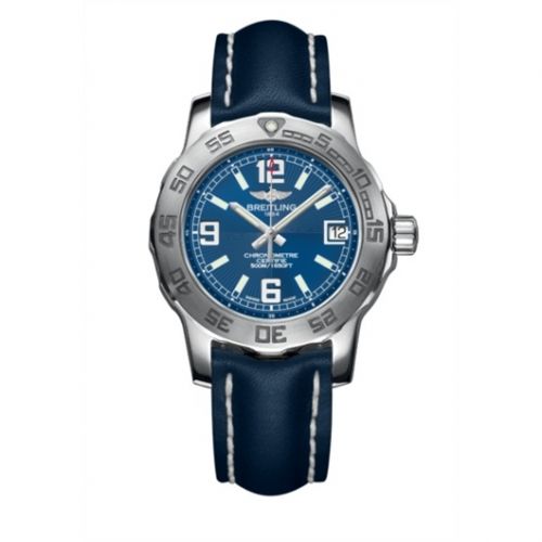 Breitling Colt 33 Blue Calf