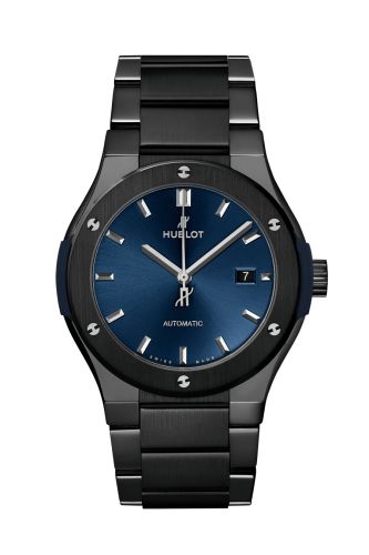 Hublot Classic Fusion 42 Ceramic Blue Bracelet