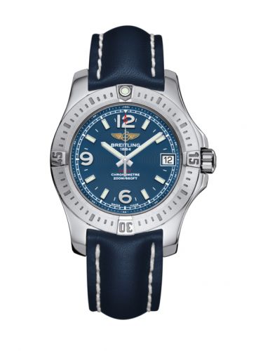 Breitling Colt 36 Mariner Blue Calf Pin