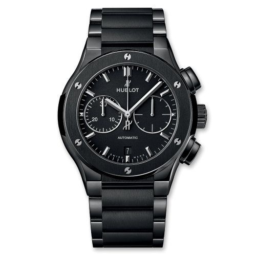 Hublot Classic Fusion 45 Chronograph Black Magic Bracelet