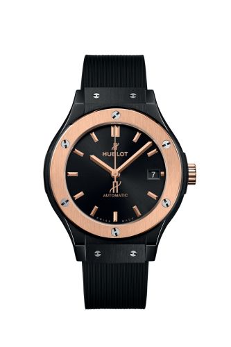 Hublot Classic Fusion 38 Ceramic - King Gold Black Rubber