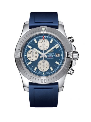 Breitling Colt Chronograph Automatic Stainless Steel Mariner Blue Rubber Pin