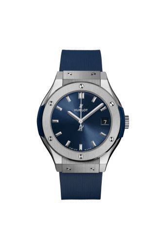 Hublot Classic Fusion 33 Titanium Blue Rubber
