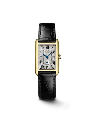 Longines DolceVita 20.5 Quartz Yellow Gold Silver - Roman