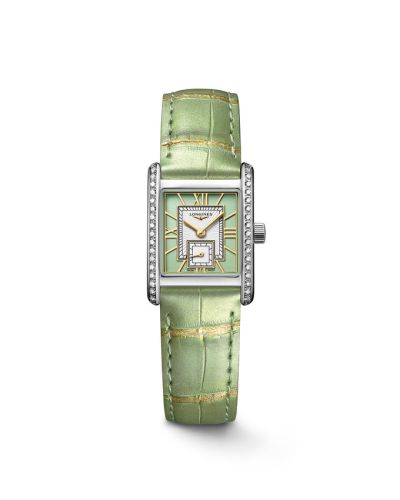 Longines Mini Dolce Vita 21.5 Quartz Stainless Steel - Diamond Green