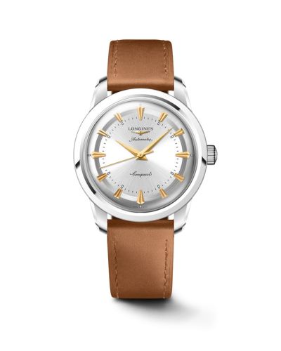 Longines Conquest Heritage 38 Stainless Steel Silver