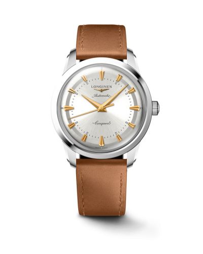 Longines Conquest Heritage 40 Stainless Steel Silver