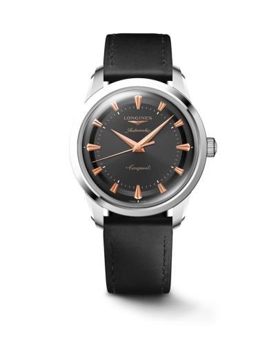 Longines Conquest Heritage 40 Stainless Steel Black