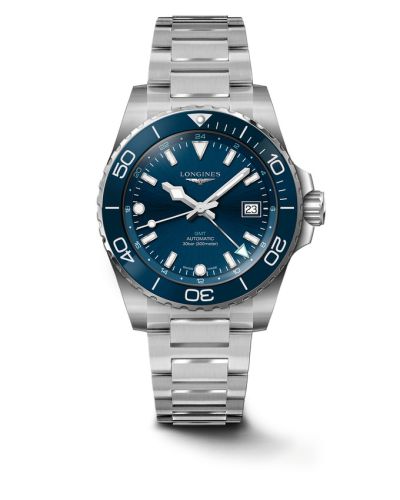 Longines Hydroconquest GMT 41 Stainless Steel Blue Bracelet