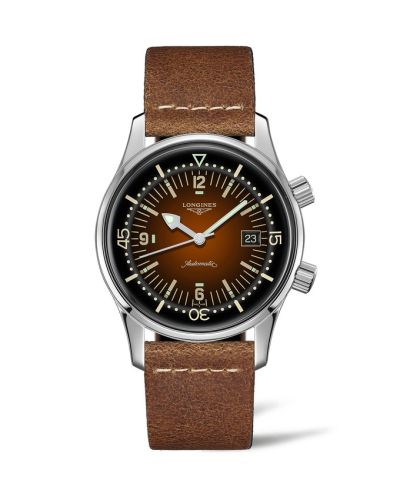 Longines Legend Diver Date Stainless Steel Tropical