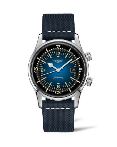 Longines Legend Diver Date Stainless Steel Blue