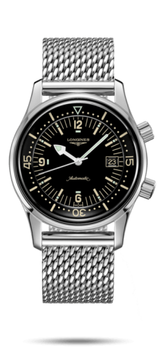 Longines Legend Diver Date Mesh