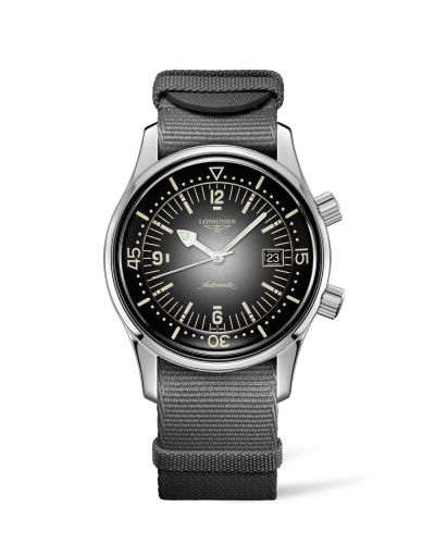 Longines Legend Diver Date Stainless Steel Grey