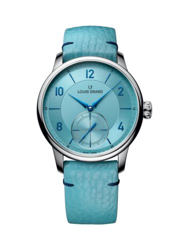Louis Erard Excellence Petite Seconde 39 Stainless Steel Bleu Glacier