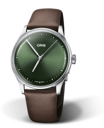 Oris Artelier S 38 Stainless Steel Green