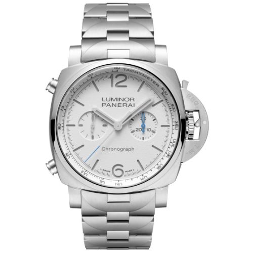 Panerai Luminor 1950 Chrono 44 Stainless Steel White Bracelet