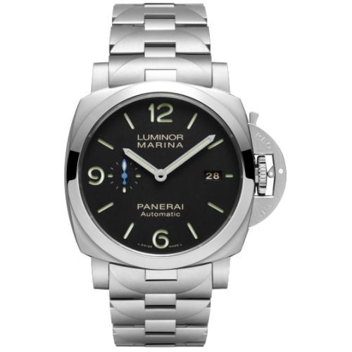 Panerai Luminor 1950 Marina 44 3 Days Automatic Stainless Steel Black Bracelet