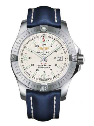 Breitling Colt Quartz Stratus Silver Calf Pin