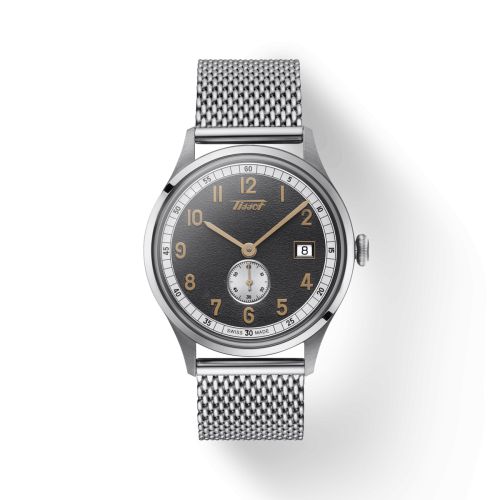 Tissot Heritage 1938 Small Second Stainless Steel Black Milanese