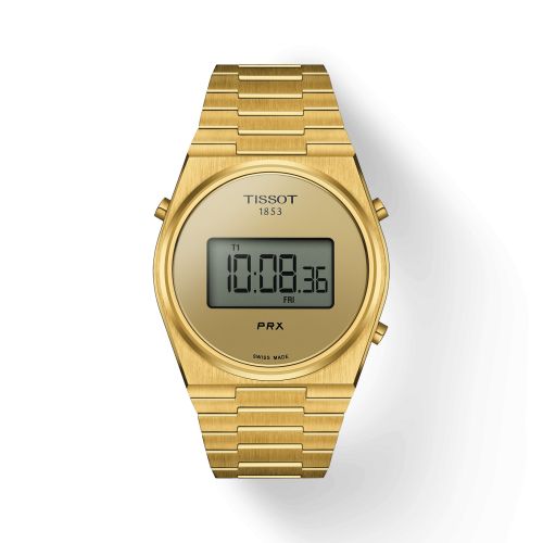 Tissot PRX Digital 40 Yellow Gold Champagne