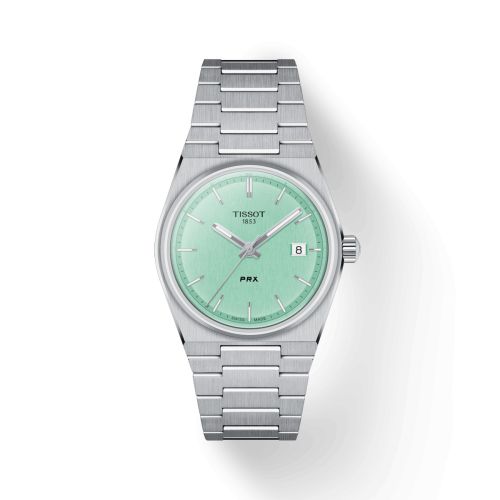 Tissot PRX Quartz 35 Stainless Steel Mint Green
