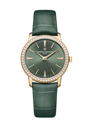 Vacheron Constantin Traditionnelle Manual-Winding 33 Pink Gold - Diamond Green