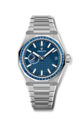 Zenith Defy Skyline Stainless Steel - Sapphire Blue