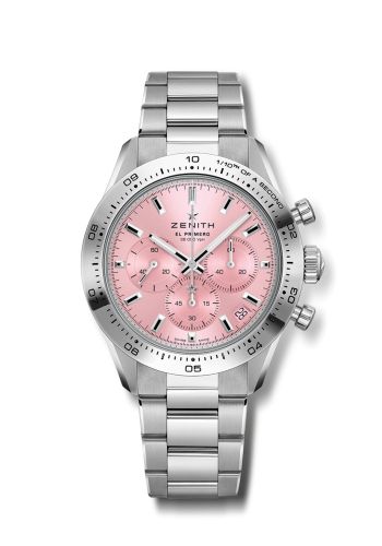 Zenith Chronomaster Sport Stainless Steel Pink Breast Cancer Awareness Month - Susan G. Komen