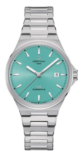 Certina DS-7 Powermatic 80 Stainless Steel Light Blue Bracelet