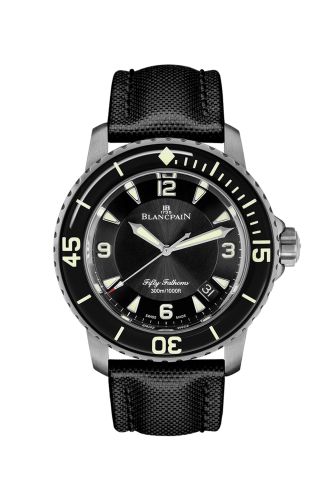 Blancpain Fifty Fathoms Automatique Titanium Black Sailcloth