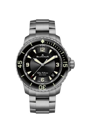 Blancpain Fifty Fathoms Automatique Titanium Black Bracelet