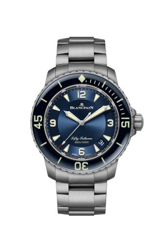 Blancpain Fifty Fathoms Titanium Blue Bracelet