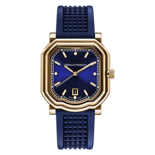 Gerald Charles Maestro 2.0 Ultra Thin Rose Gold Blue