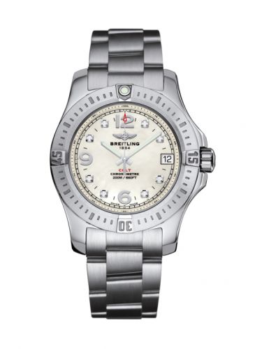 Breitling Colt 36 Pearl Diamond Bracelet