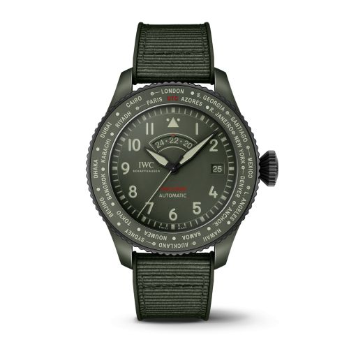 IWC Pilot’s Watch Timezoner Top Gun Woodland