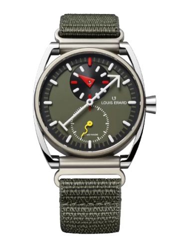 Louis Erard Excellence Le Régulateur Louis Erard x Alain Silberstein III Titanium Khaki