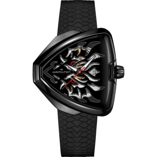 Hamilton Ventura Elvis80 Skeleton Dragon Black