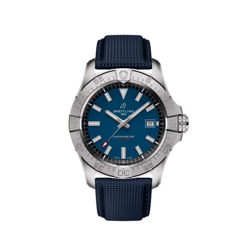 Breitling Avenger Automatic 42 Stainless Steel Blue Strap