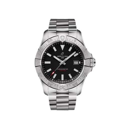 Breitling Avenger Automatic 42 Stainless Steel Black Bracelet